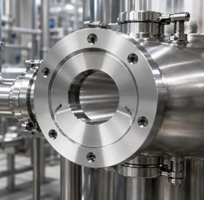 CNC Machined Flange Mounting Plate