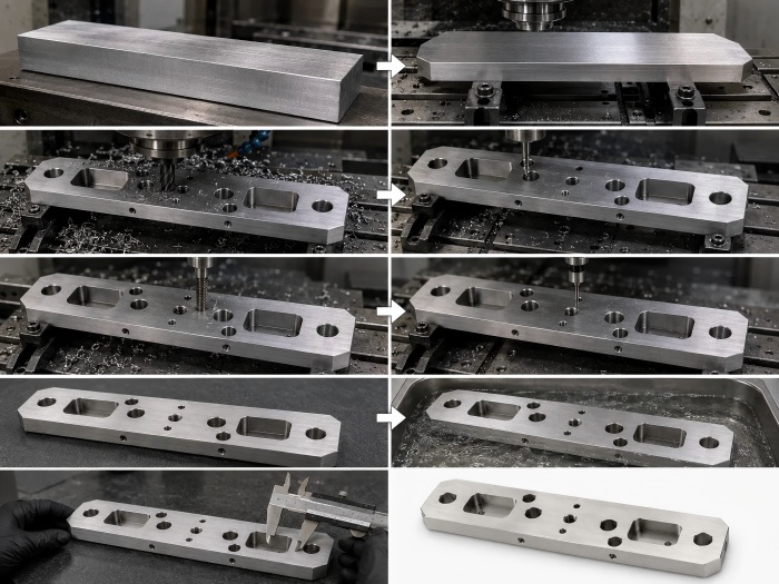 CNC Machined Mounting Plate