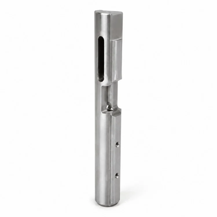 Precision CNC Machined Slotted Guide Block